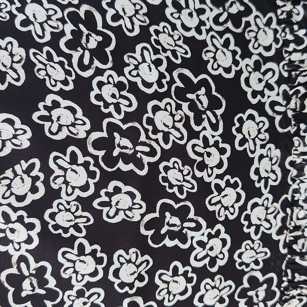 Dorothee Schumacher Floral Transparancies Black White Tiered Maxi Skirt New 2 - Picture 5 of 10